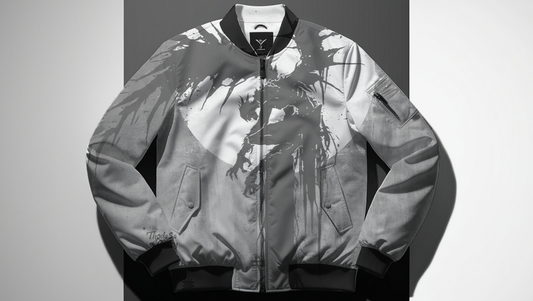 Shinigami Drip Bomber Jacket - Thoda Sa Crazy